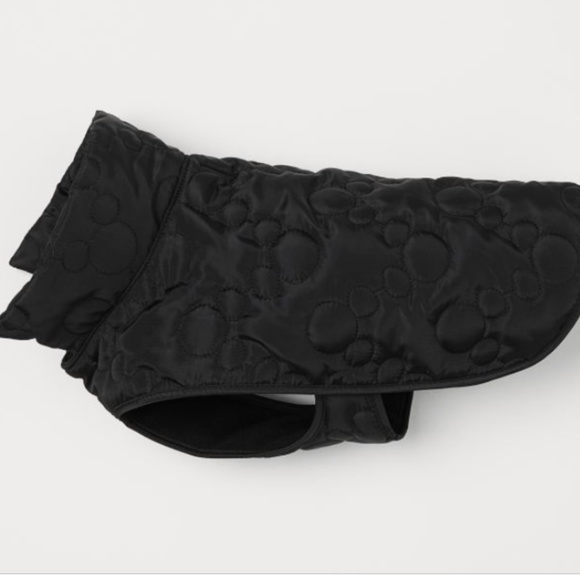 NWT 🔥HOST PICK 🔥 H&M Mickey Mouse Disney Quilted Fleece Lined Dog Jacket Vest - Picture 2 of 9